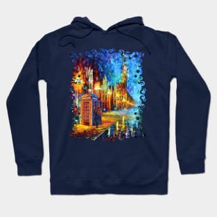 Sherlock with the big ben Starry the night Hoodie